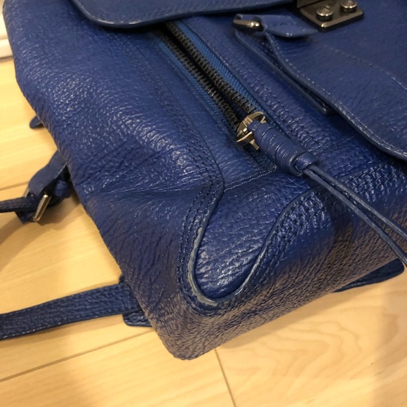 3.1 PHILLIP LIM Medium Pashli Satchel Cobalt Blue - Picture 4 of 8